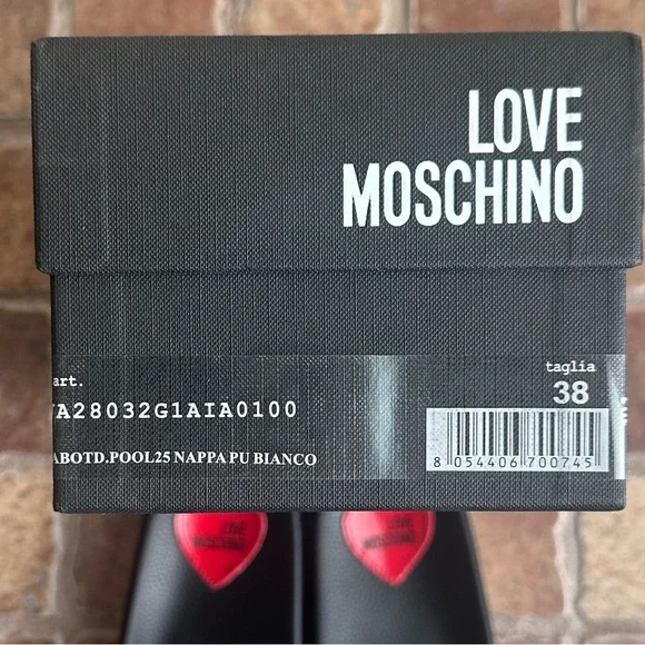 Love Moschino Logo Slides - Picture 12 of 13